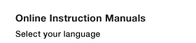 Select your language