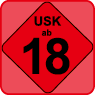 USK 18，家長監控等級9，對象年齡的參考指標為18歲以上。