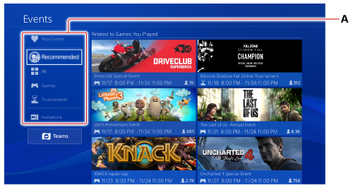 活動的畫面。A。