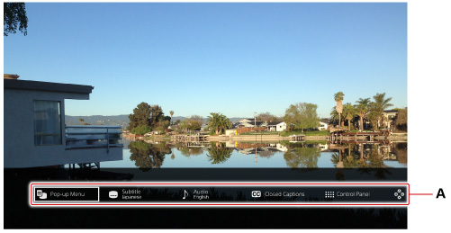 按下OPTIONS按鈕後的畫面。A。