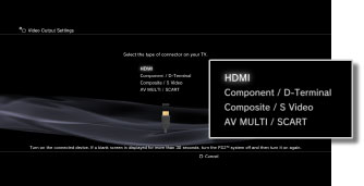 Ps3 best sale av output