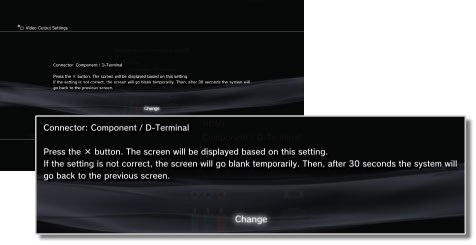 setting display ps3