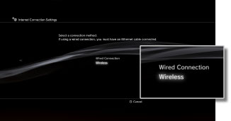 Ps3 Internet Connection Settings Wireless Connection