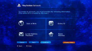 Set up psn account on sale ps3