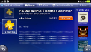 psn store ps vita