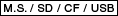 MS/SD/CF/USB